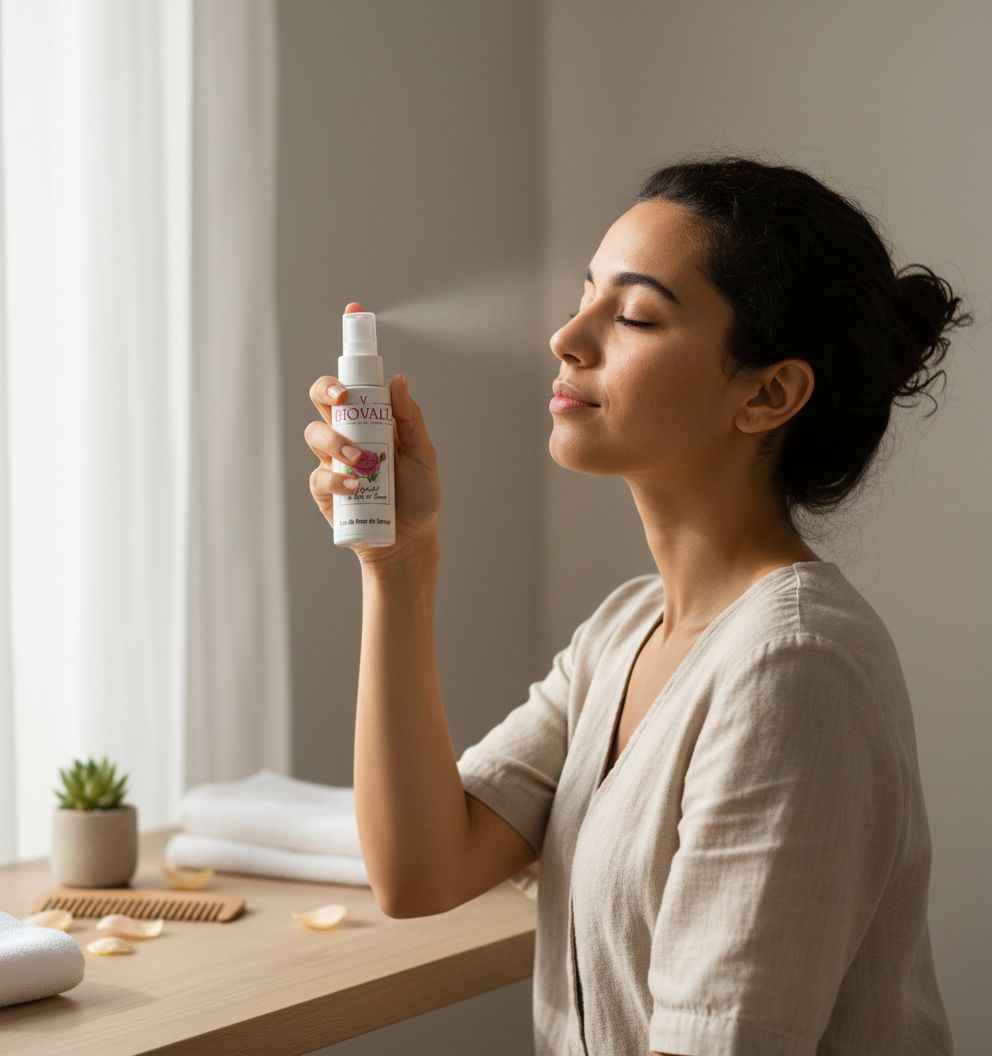 Hydrolat de rose pur pour une peau éclatante et rafraîchie