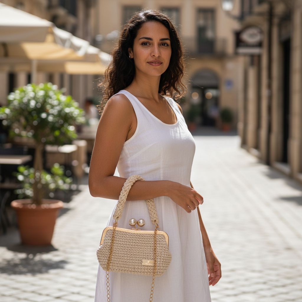 Sac en crochet élégant pour un style unique et irrésistible