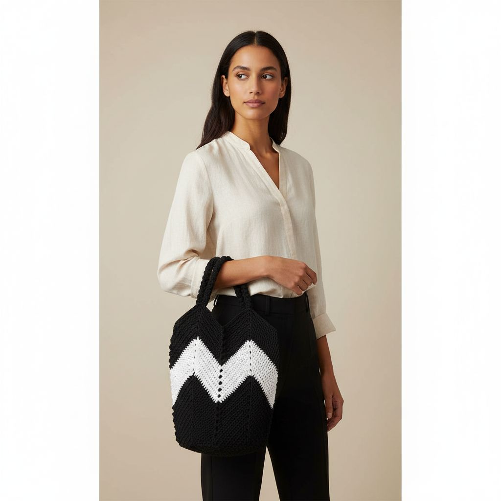 sac chevron élégant pour un style unique et raffiné