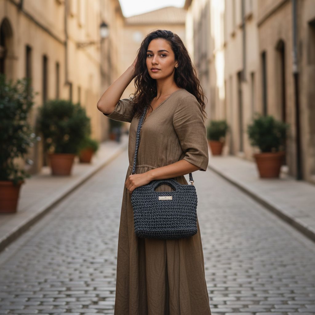 sac en crochet tendance pour un style unique et élégant