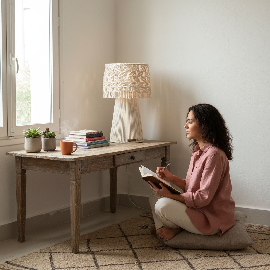 Lampadaire déco feuille design pour une ambiance chaleureuse