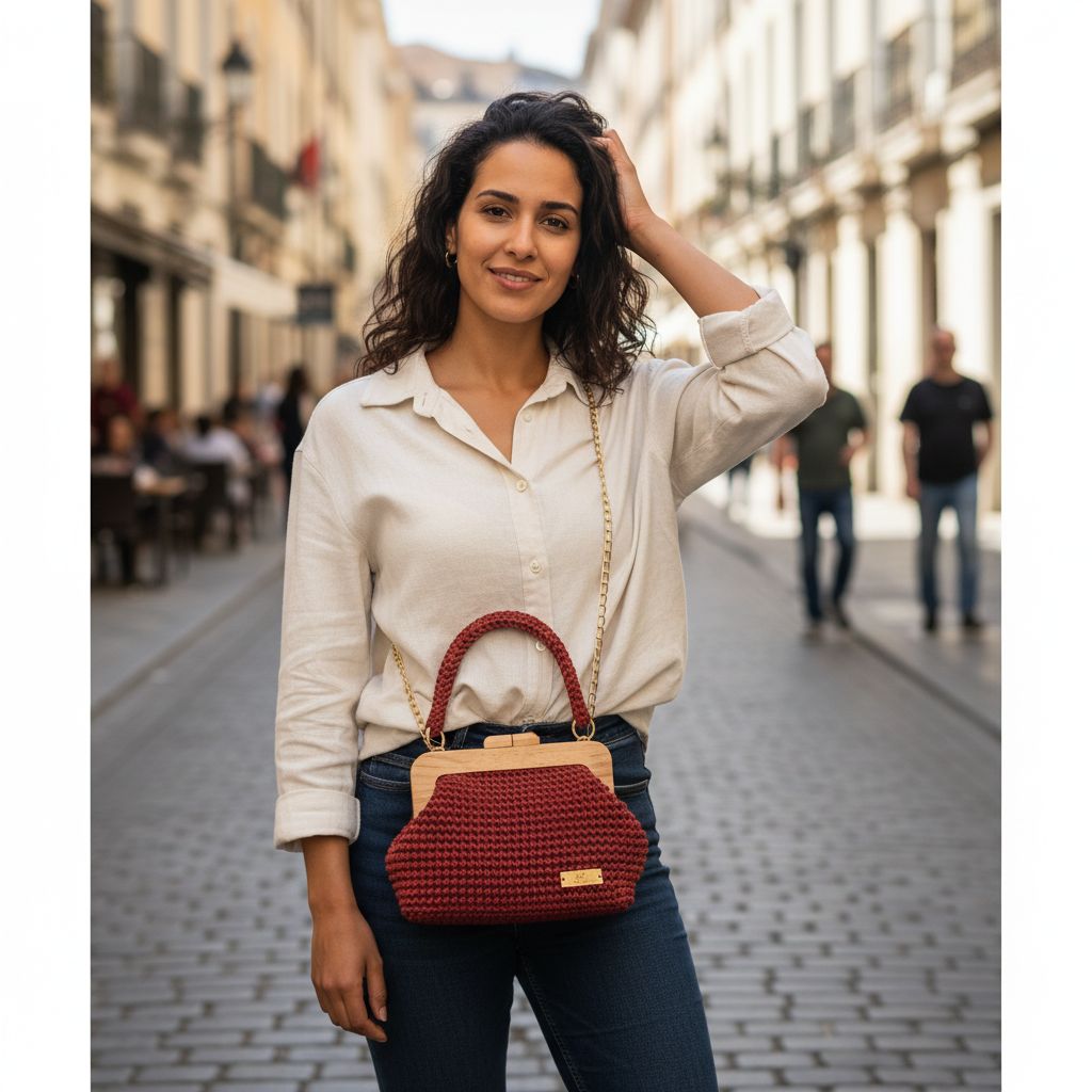 sac rouge exclusif pour un style audacieux et chic