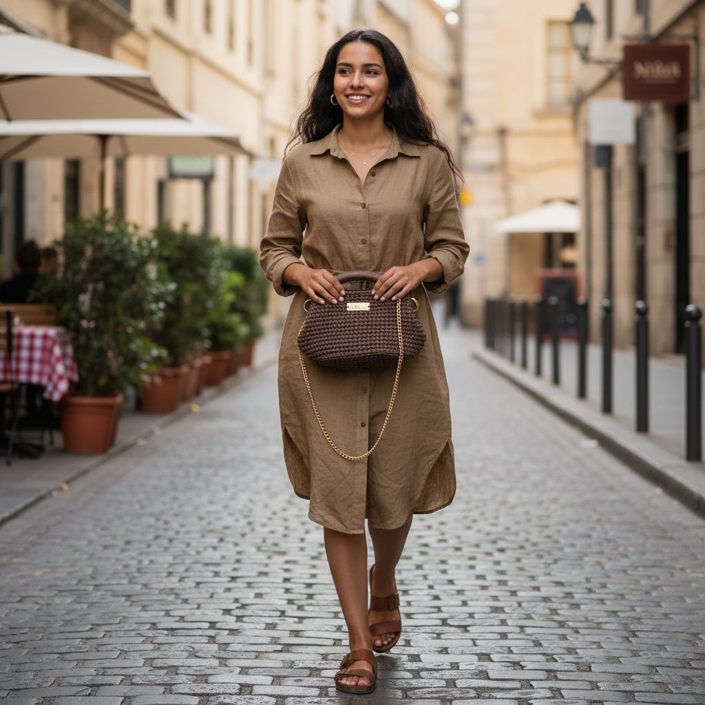 Sac en crochet élégant pour un style unique et irrésistible