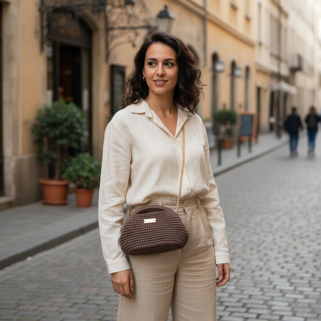 Sac en crochet élégant pour un style unique et irrésistible