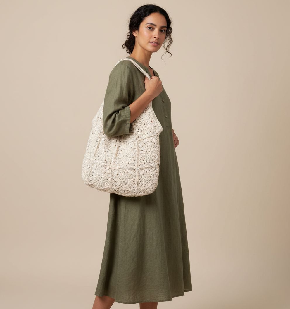 sac en crochet Mariem l'élégance artisanale incontournable