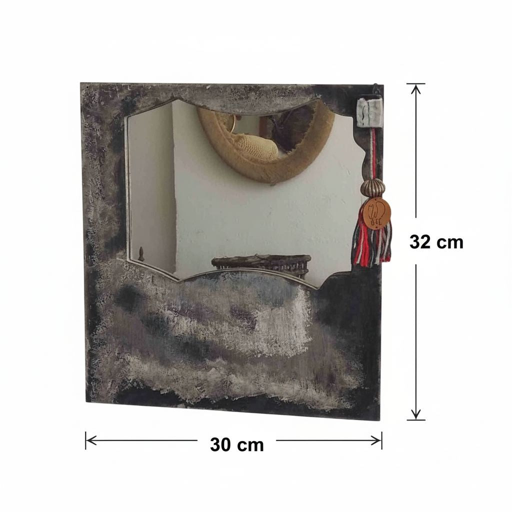 Miroir peint à la main chic et stylé pour tous les intérieurs