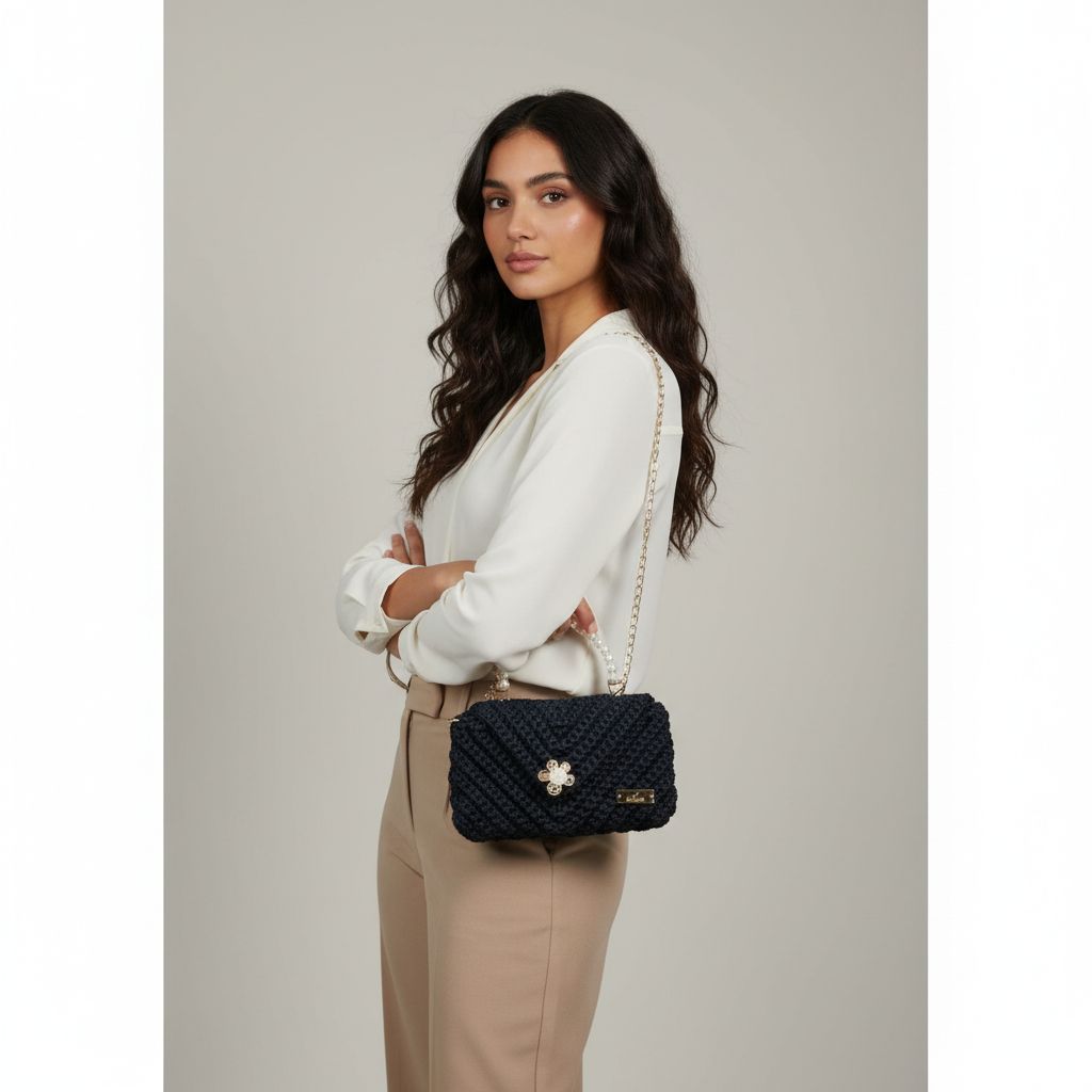 Sac en crochet élégant pour un style unique et irrésistible