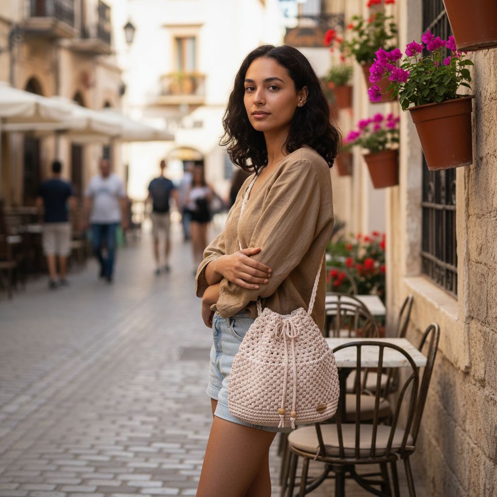 sac macramé chic et tendance pour un style unique et raffiné