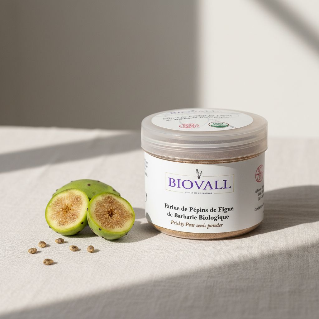 Poudre exfoliante biologique éclatante pour peau revitalisée 100 g