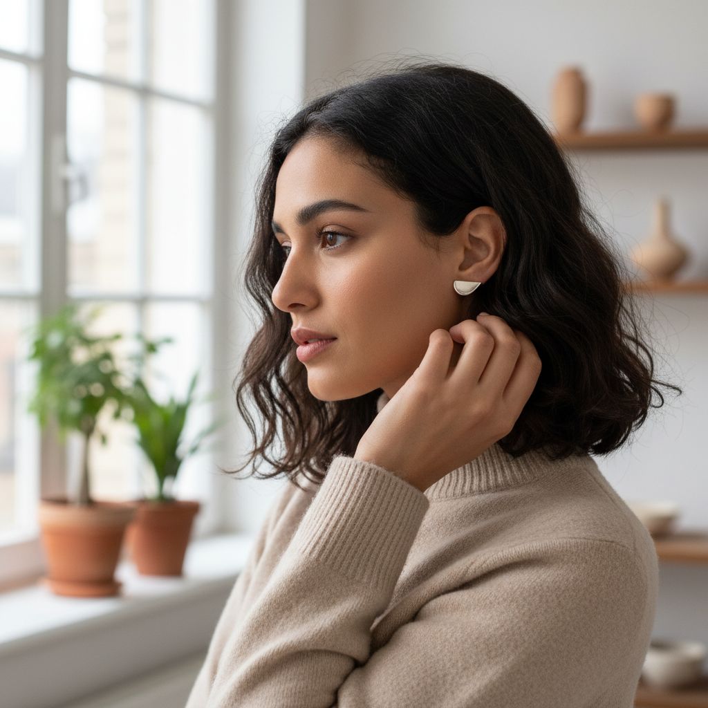 Piercing argent 925 fait main