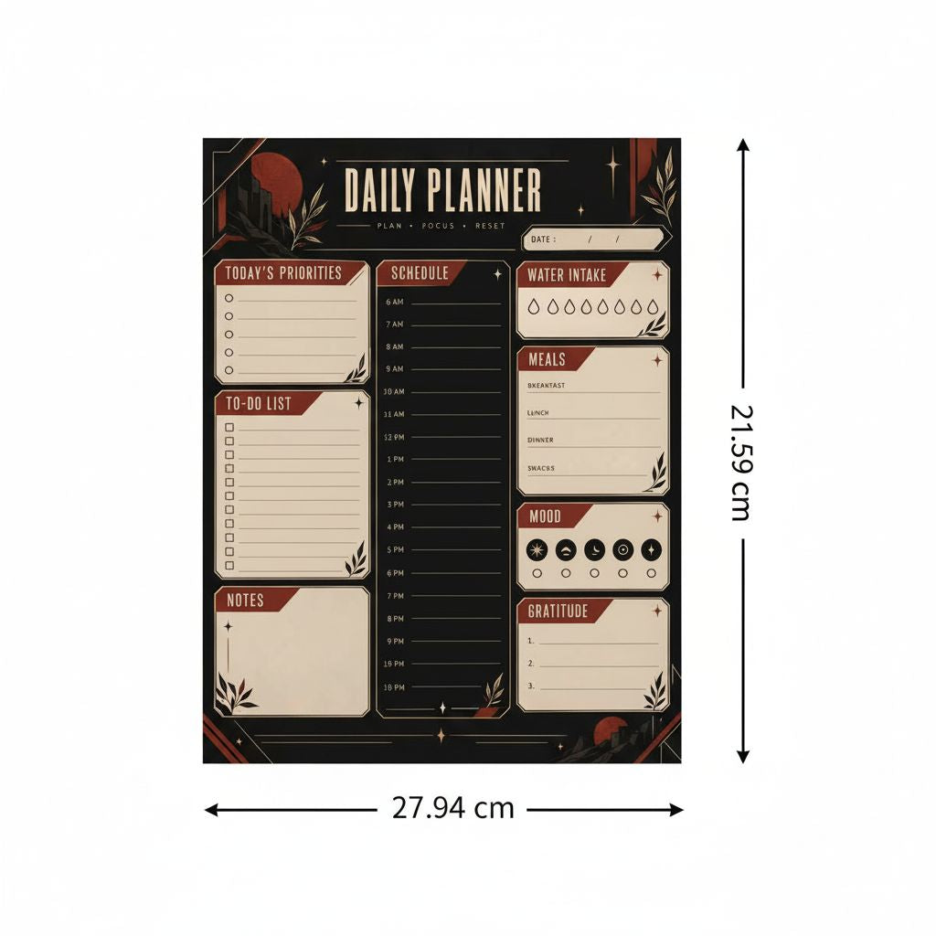 organisateur quotidien Plan Your Magic pour une vie organisée