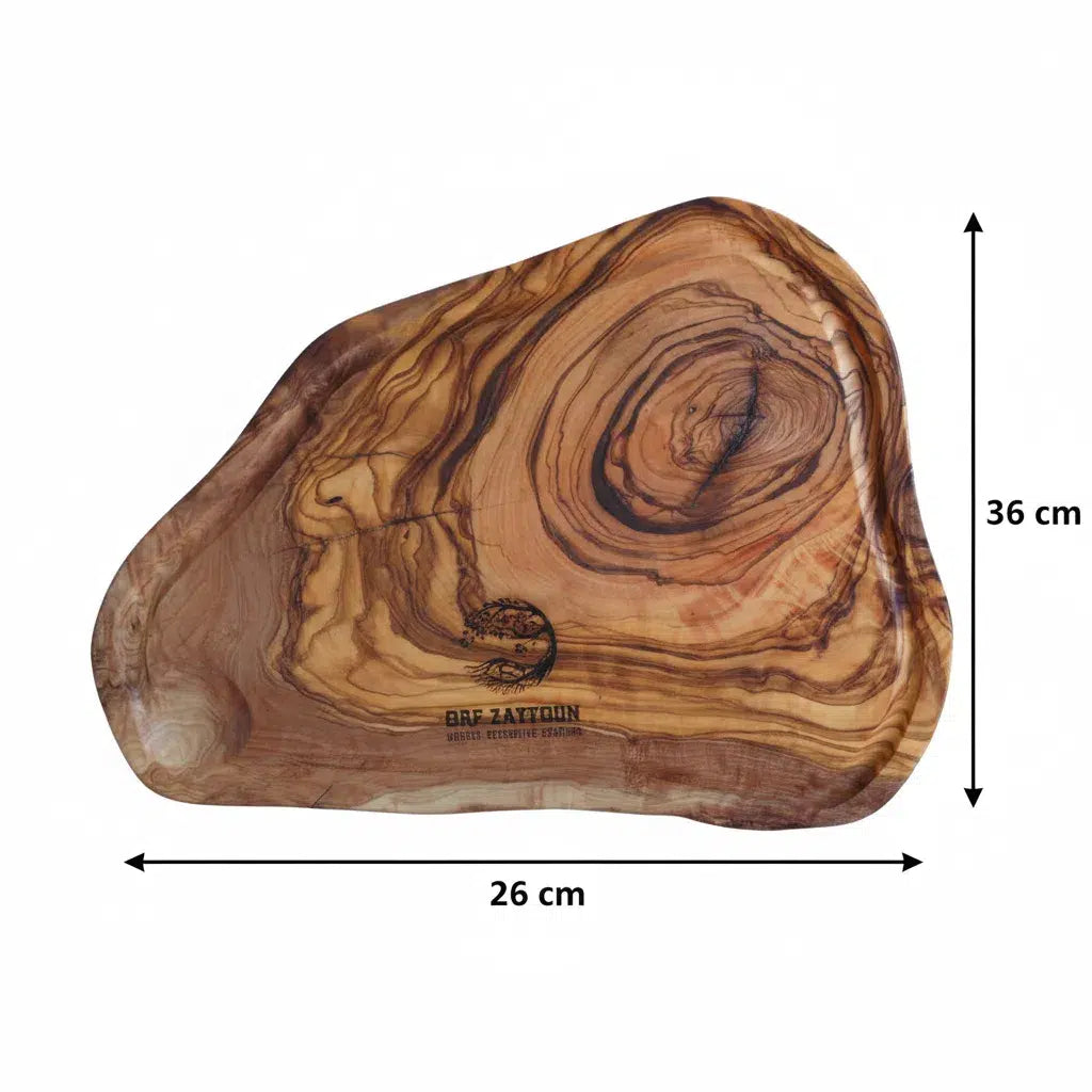 Planche à découper rustique 36x26 cm pour une cuisine élégante