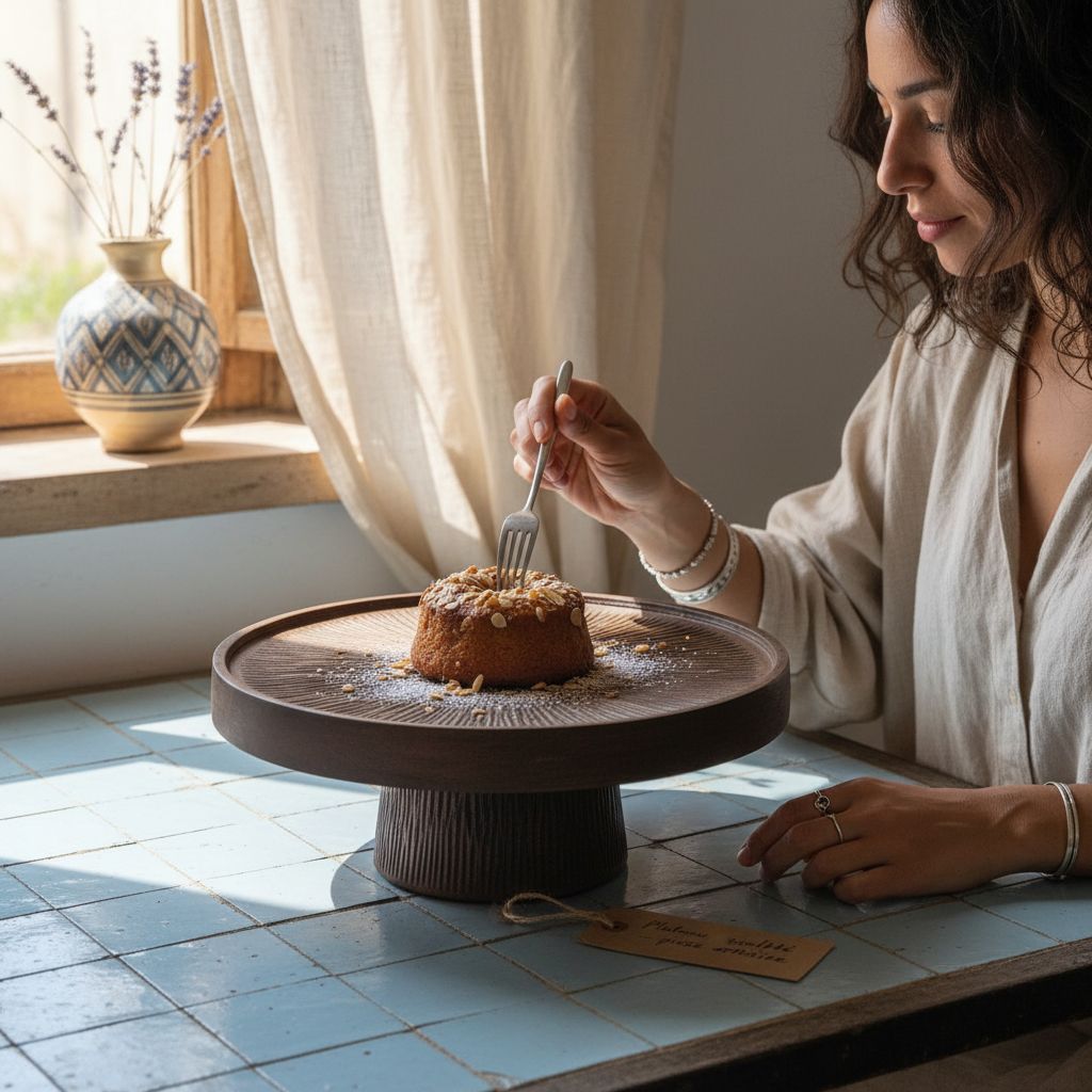 plateau en bois sculpté pièce unique en acajou élégante