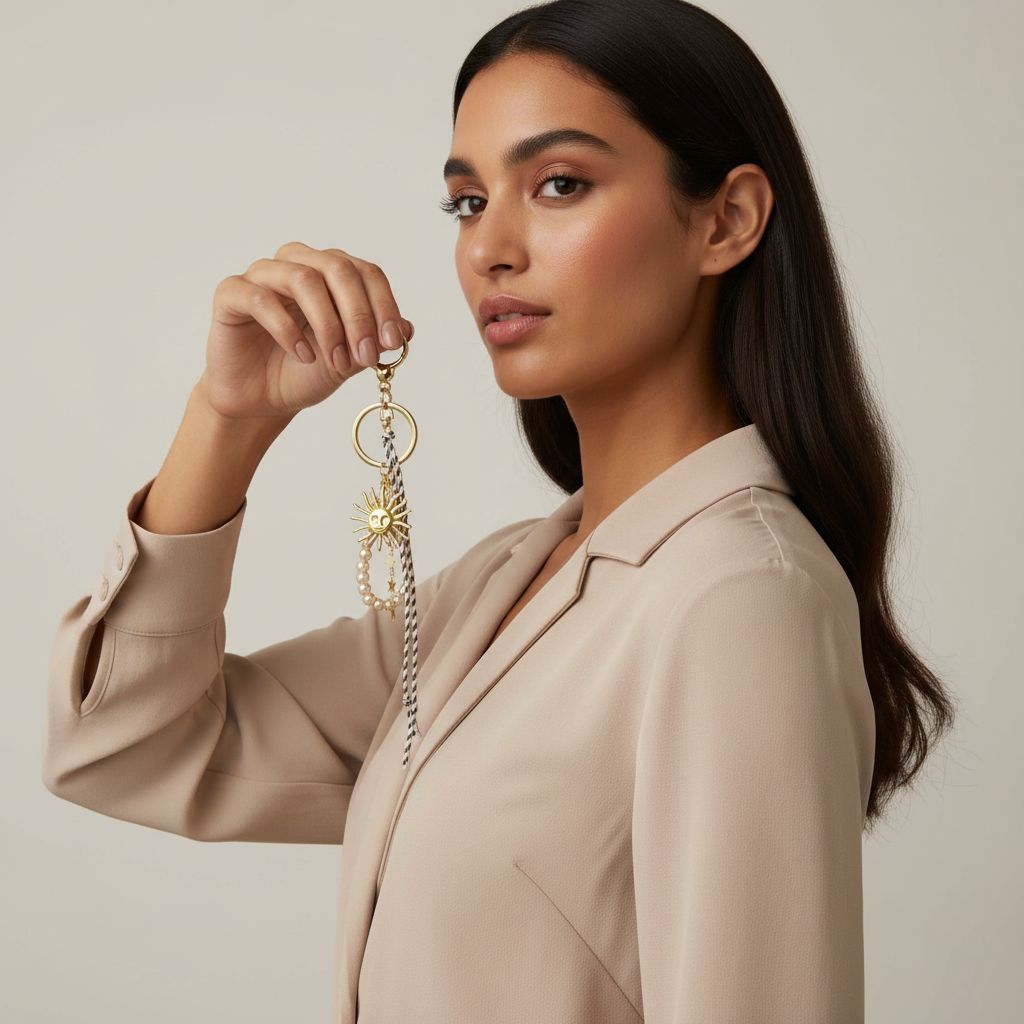 porteclés élégant pour un style raffiné et sophistiqué