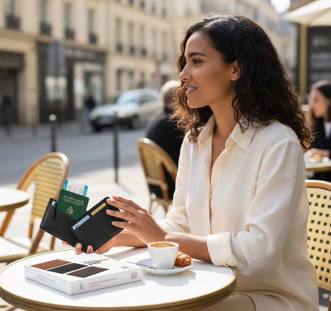 Porte passeport luxe pour un voyage en toute sérénité