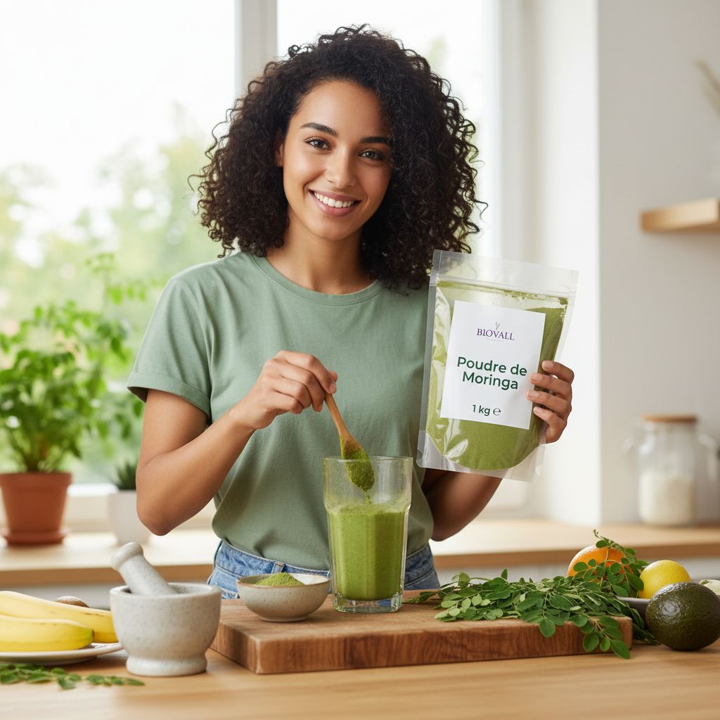 Poudre de moringa 1kg pureté exceptionnelle