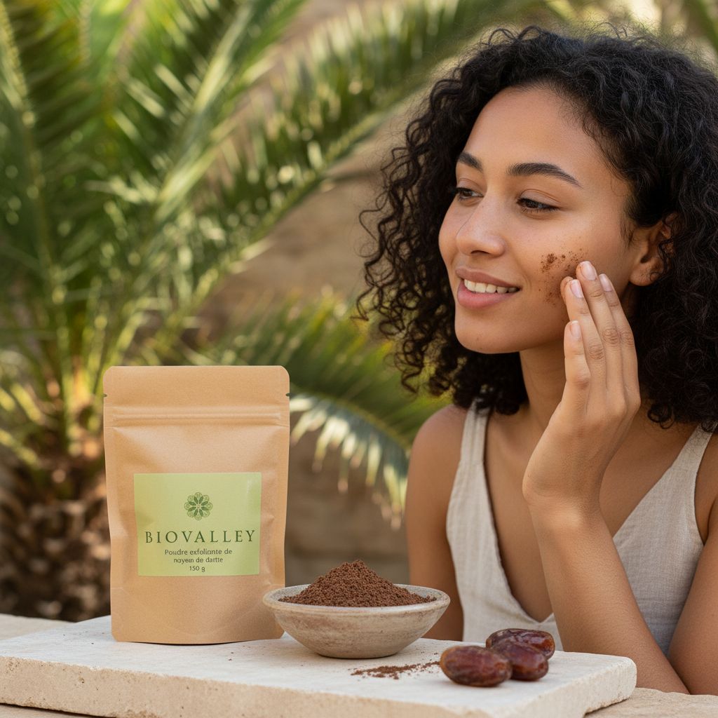 Poudre exfoliante premium pour une peau éclatante et douce