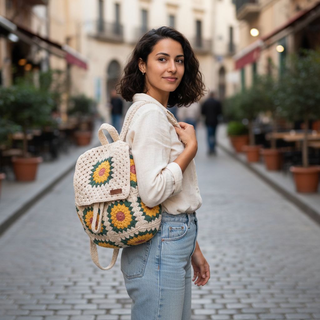 Sac à dos tournesol design unique pour un style éclatant
