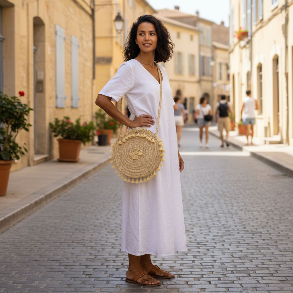 Sac à main rond tendance taille M pour un style irrésistible