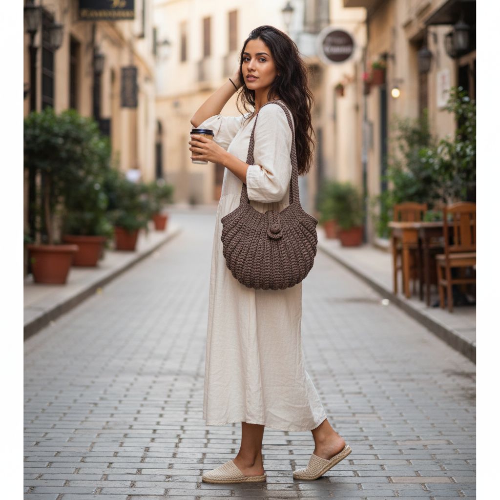 Sac marron élégant pour un style unique et raffiné