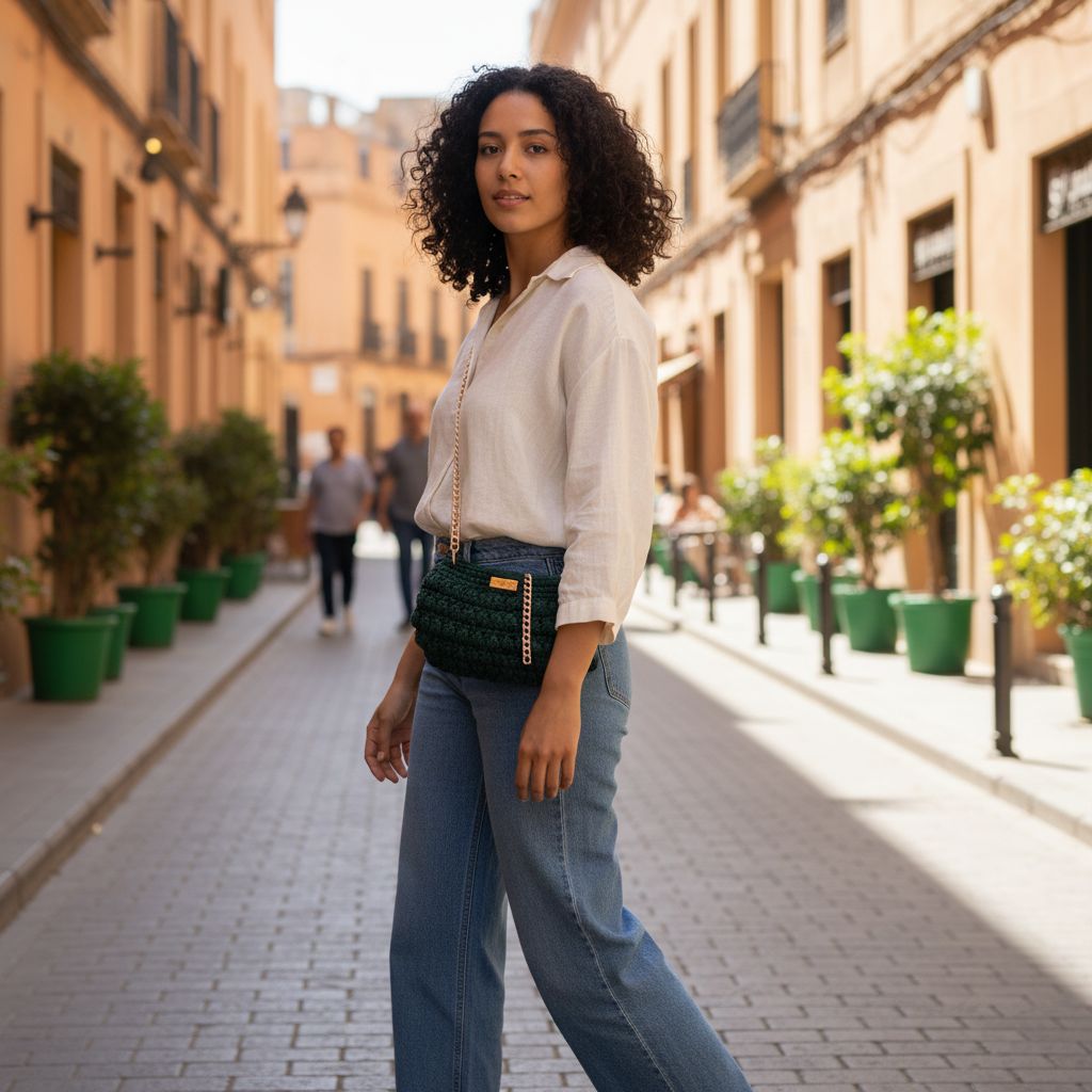 Sac vert tendance pour un style chic et éco responsable