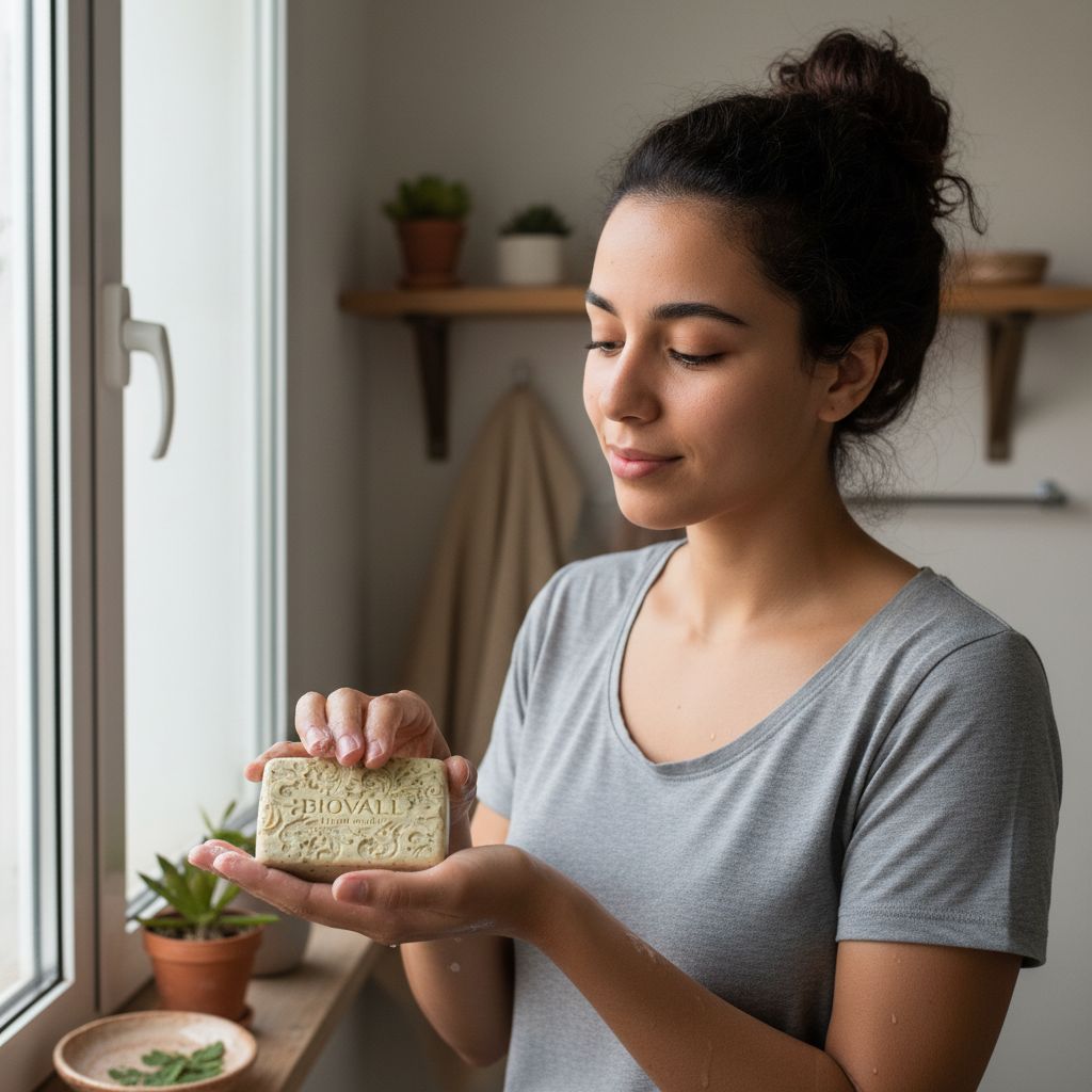 Savon moringa purifiant pour une peau éclatante et saine