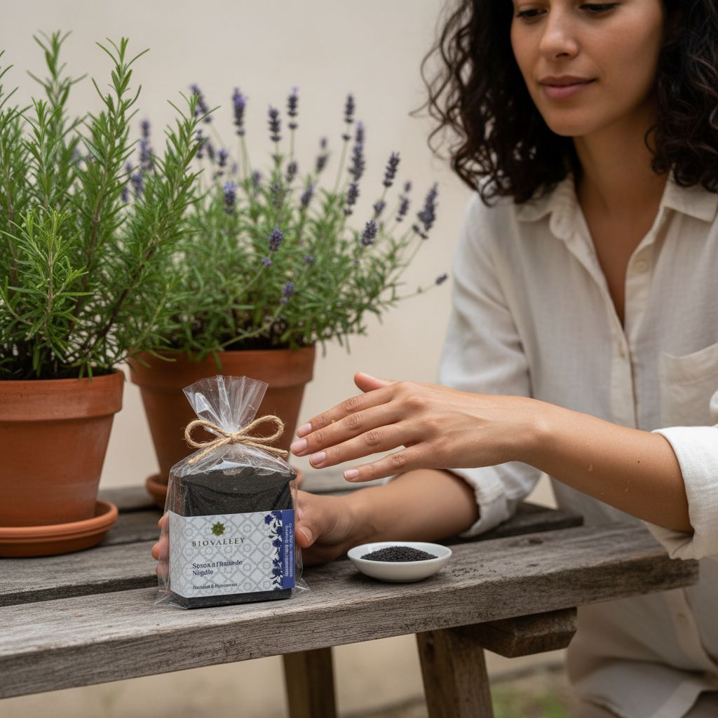 Savon surgras à l'huile de nigelle 125g pour une peau nourrie