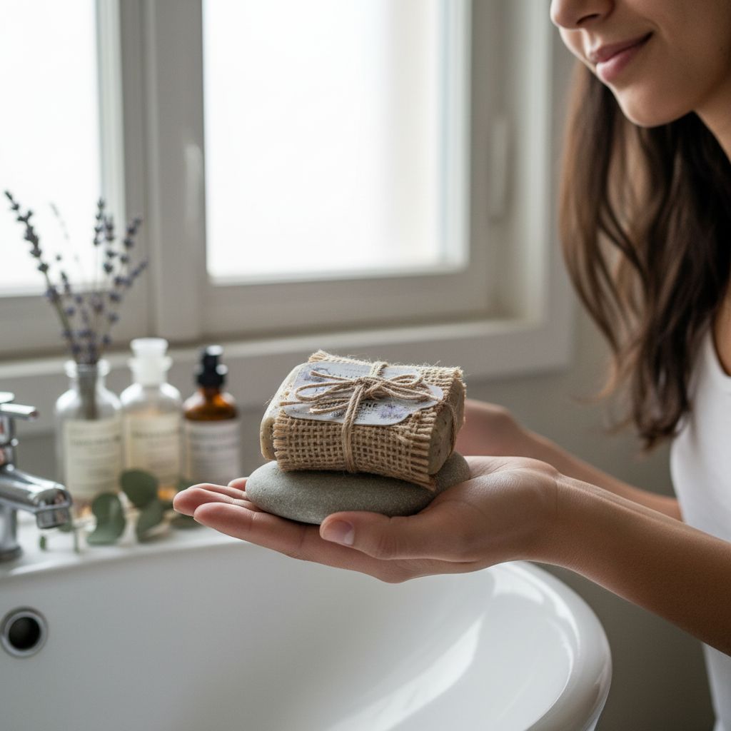 Savon naturel anti acné cadeau pour une peau parfaite