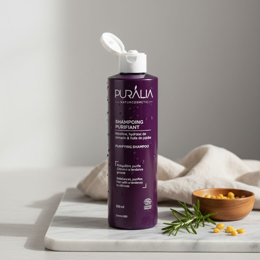 Shampoing purifiant Bio pour cheveux gras