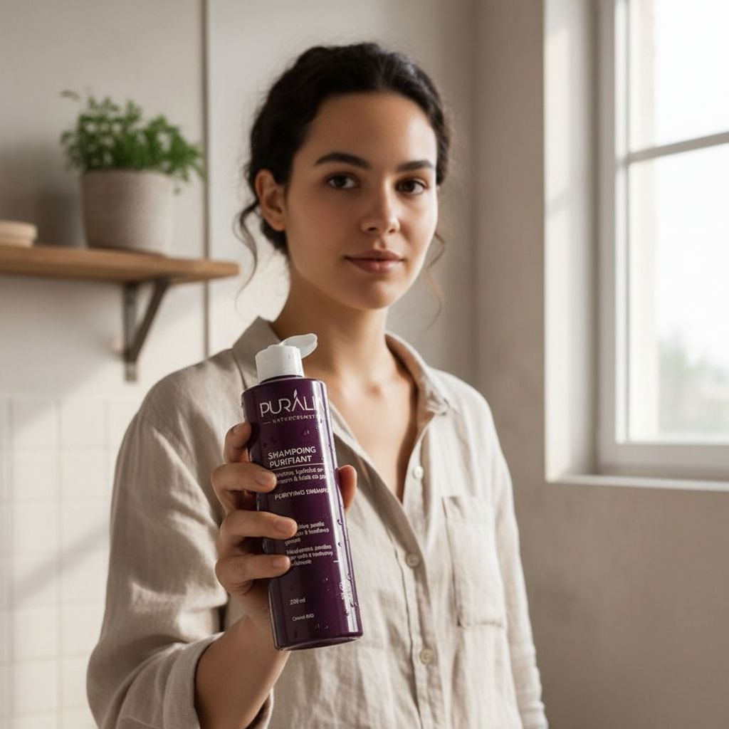 Shampoing purifiant Bio pour cheveux gras