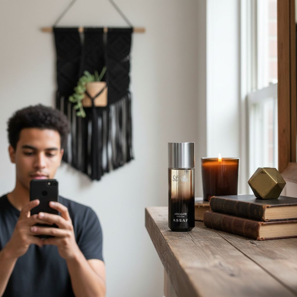 parfum homme Strike Black Assaf 150ML l'élégance irrésistible