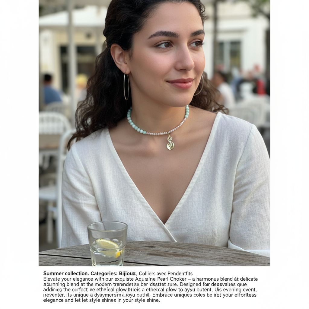 collier été exclusif pour un style estival irrésistible