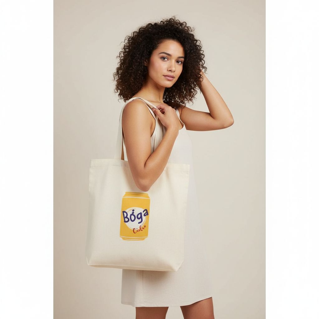 Tote bag Boga en toile sérigraphié pour vos sorties stylées
