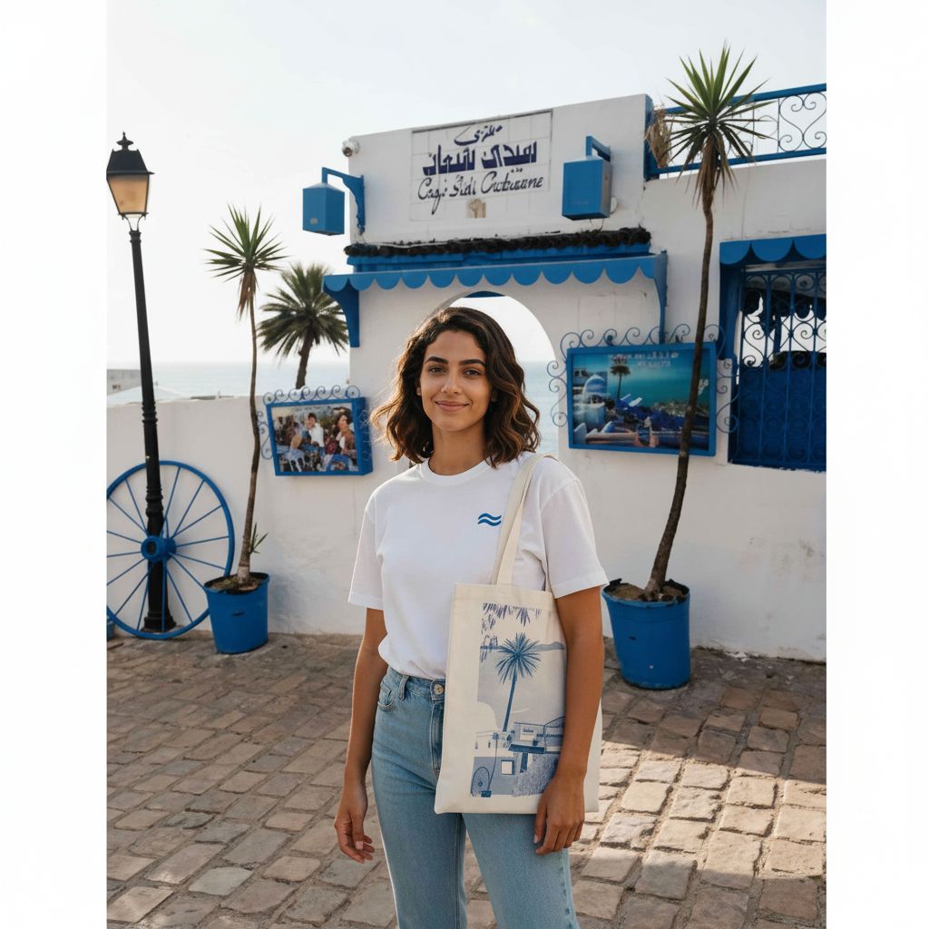 tote bag chic Sidi Bou Said pour un style unique et tendance