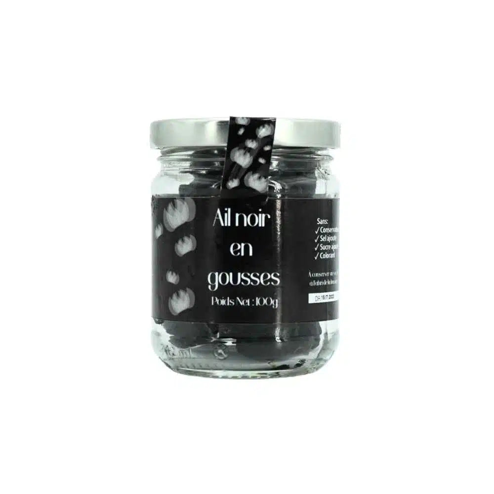 Ail noir en gousse