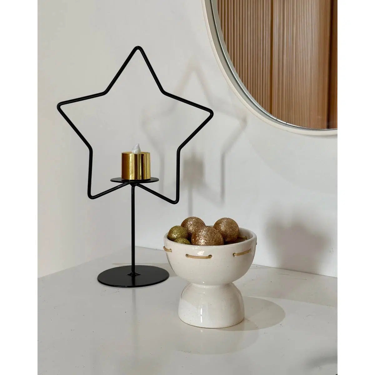 Article de décoration en métal — produit artisanal Tunisie fait main.