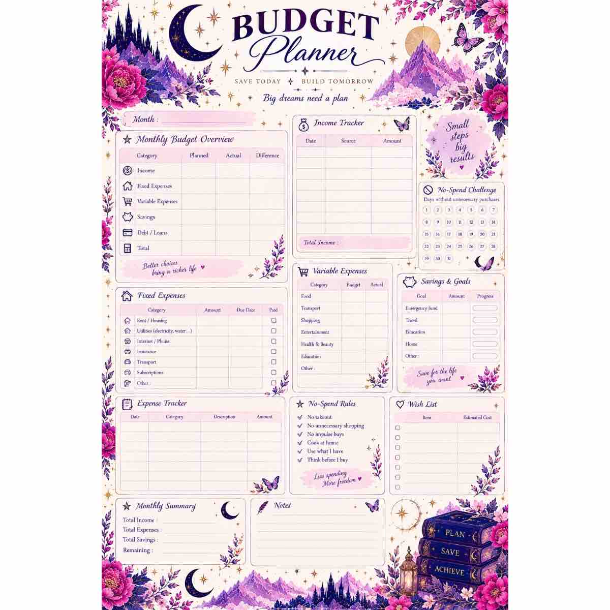 Planificateur premium pour organiser vos journées avec succès