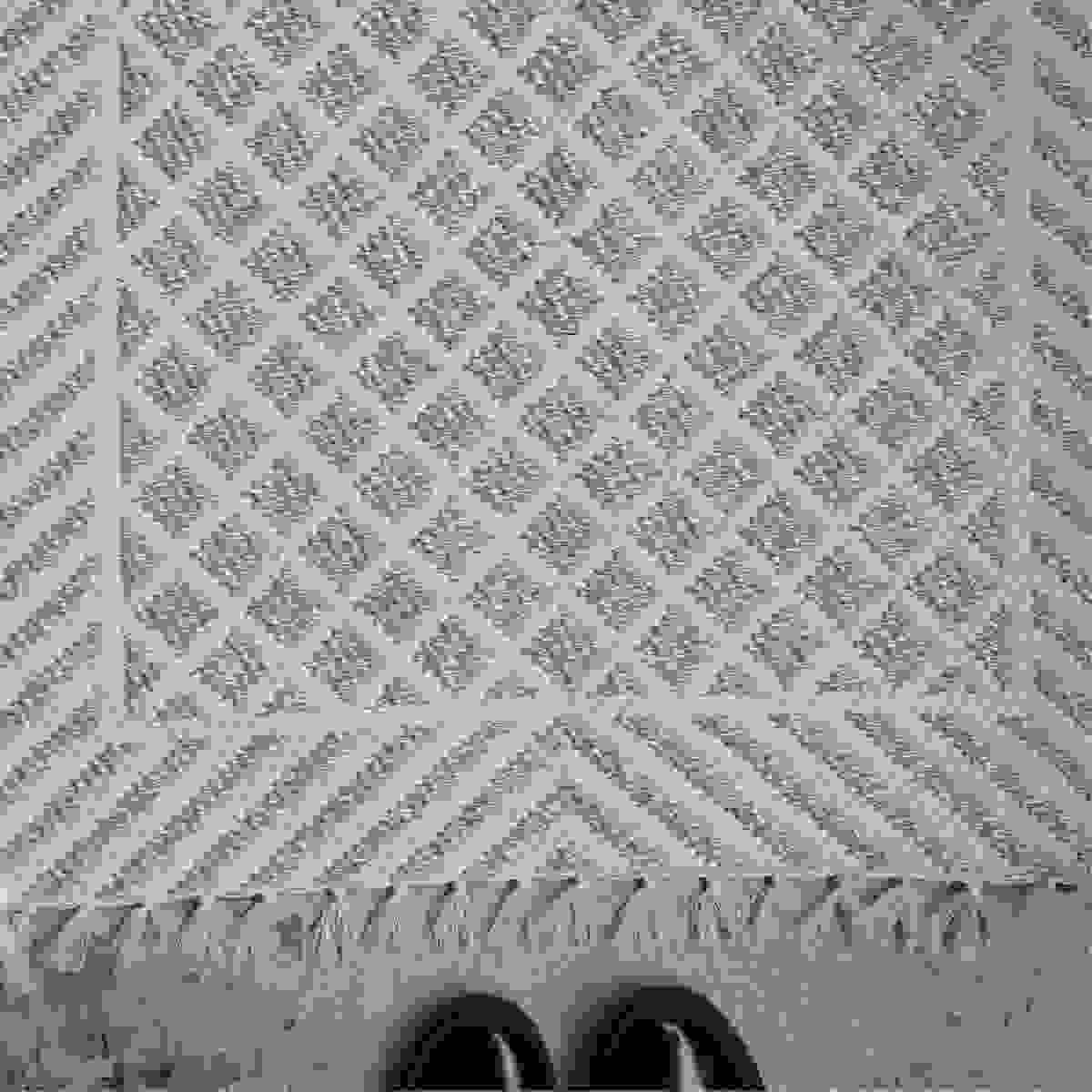 Descente de lit en coton recyclé luxe