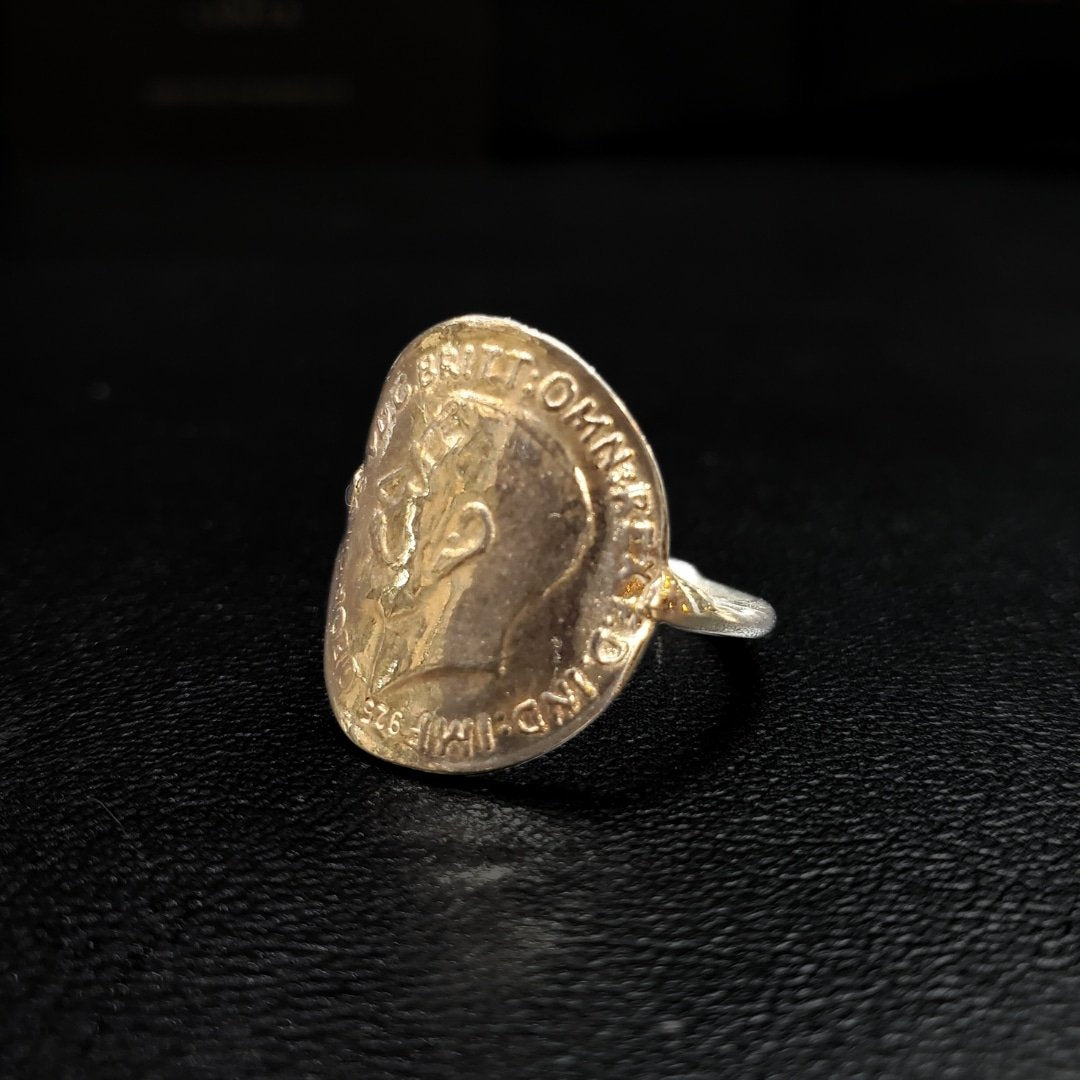 Bague en argent 925 motif lira pour femme - artisanat Tunisien fait main | ILEYCOM