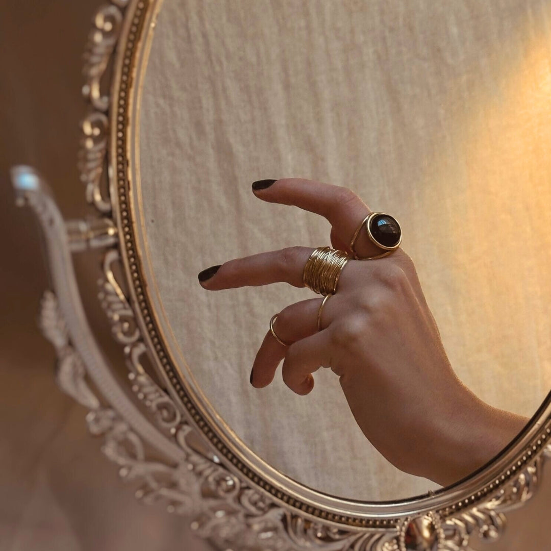 Bague rouleaux fait-main en argent 925 - artisanat Tunisien fait main | ILEYCOM