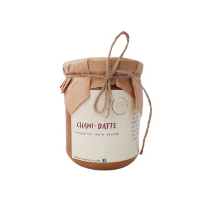 عجينة التمر والسمسم