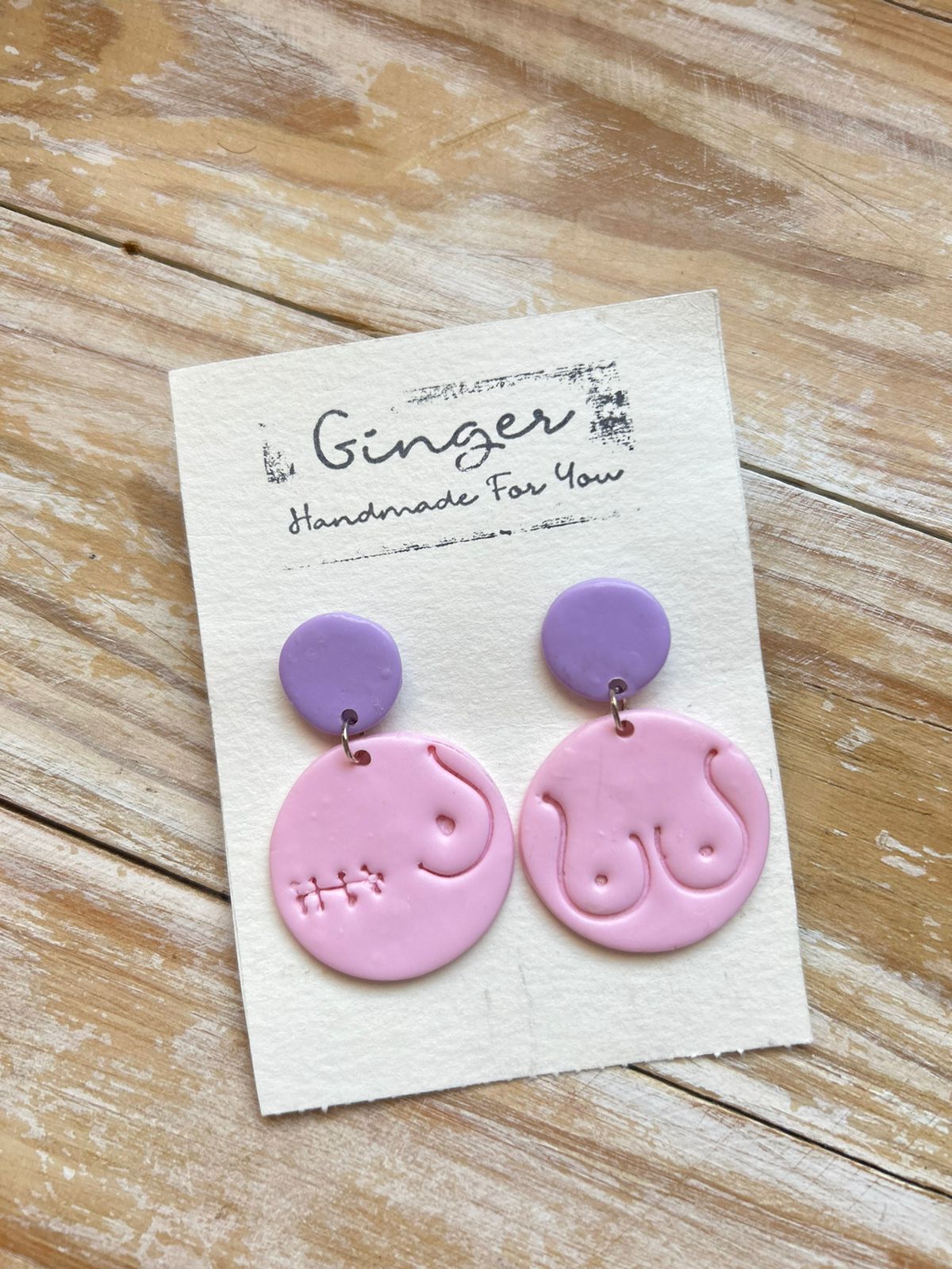 GINGER X FOUFOUN earrings