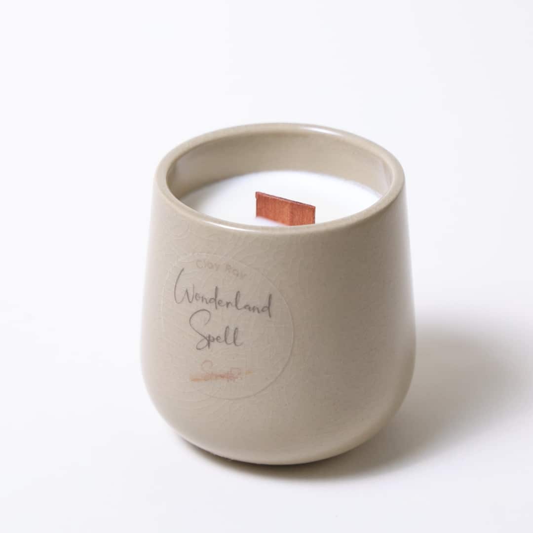 Bougie Parfumée Clay Ray wonderland - artisanat Tunisien fait main | ILEYCOM