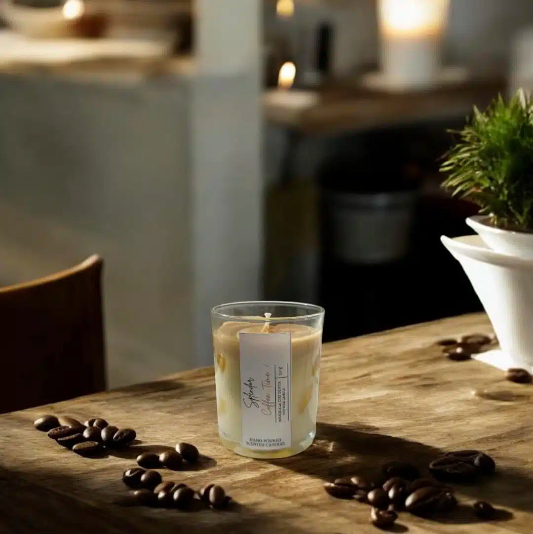 Bougie parfumée "Coffee Time" au cire de soja