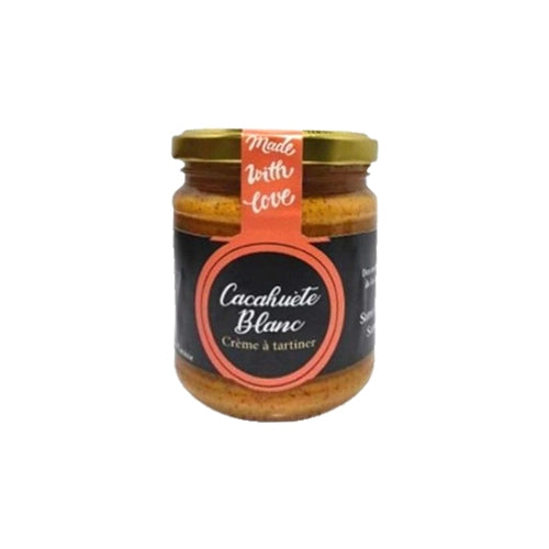 Beurre de cacahuète au chocolat blanc