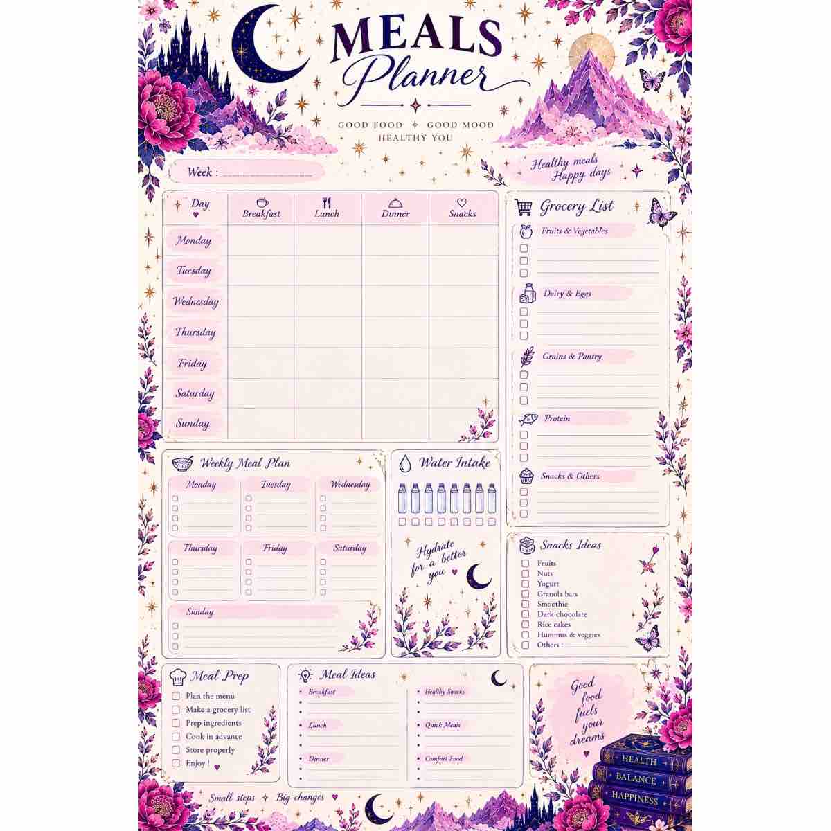 Planificateur premium pour organiser vos journées avec succès