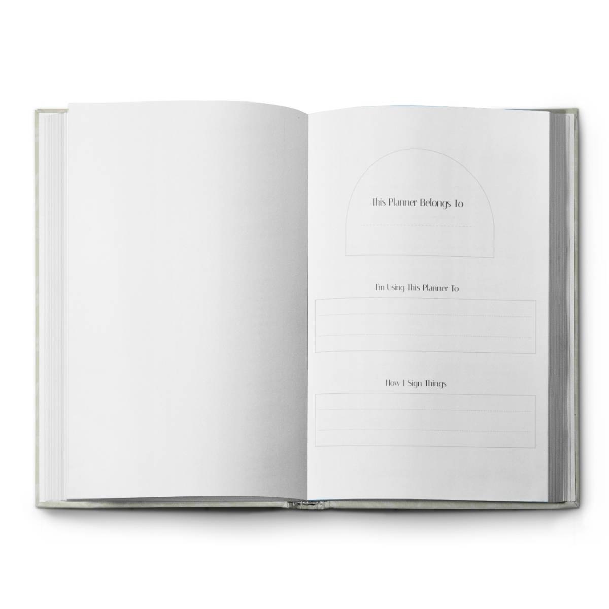 Gentle Bloom Planner