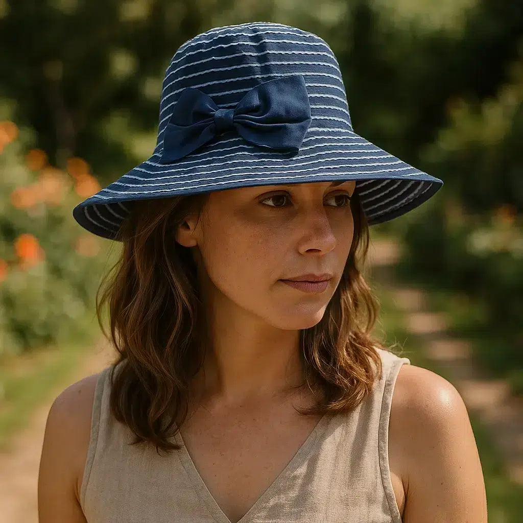 Chapeau été élégant à larges bords pour style et protection
