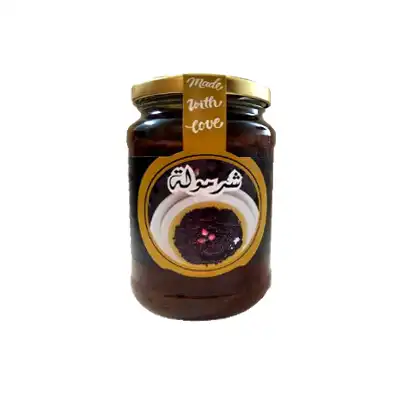 Charmoula Sfaxienne, mélange de raisins sec à base d'oignions et l'huile d'olive