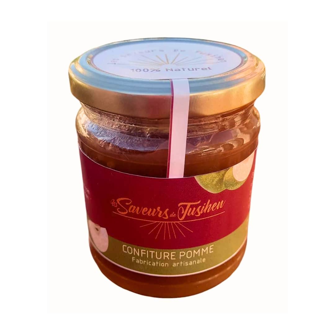 Confiture de pomme en sucre allégé - artisanat Tunisien fait main | ILEYCOM